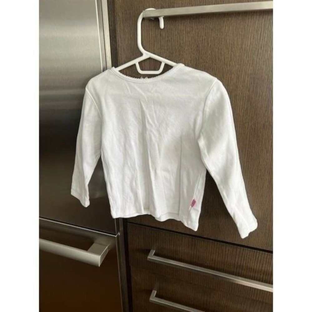 jojo maman Bebe white shirt size 2-3